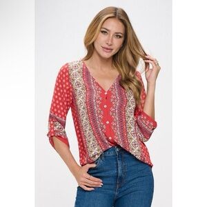 West Kei Lina Blouse Small‎